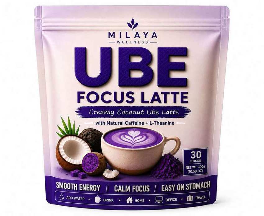 UBE Focus Latte — Functional Focus Latte
